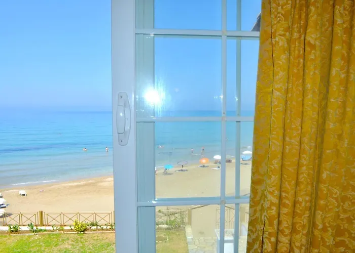 Lägenhet Beachfront 2-bed Luxury - Agios Gordios Corfu Greece *