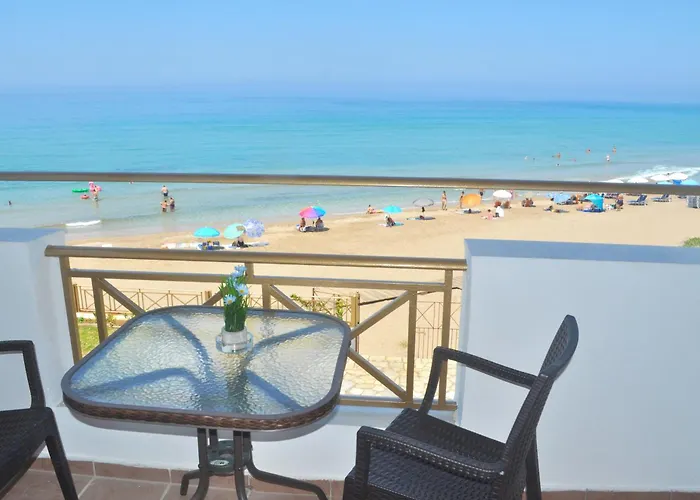 Beachfront 2-bed Luxury - Agios Gordios Corfu Greece *