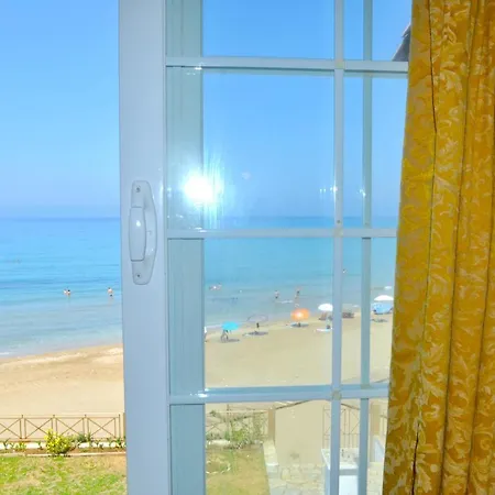 شقة Beachfront 2-bed Luxury - Agios Gordios Corfu Greece *