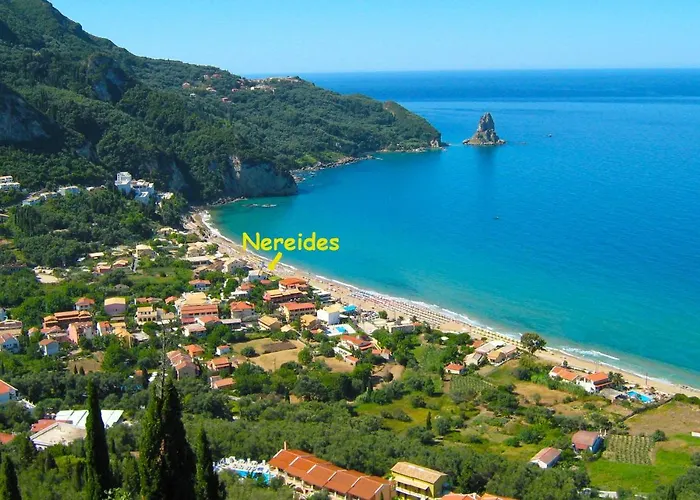 Beachfront 2-bed Luxury - Agios Gordios Corfu Greece *