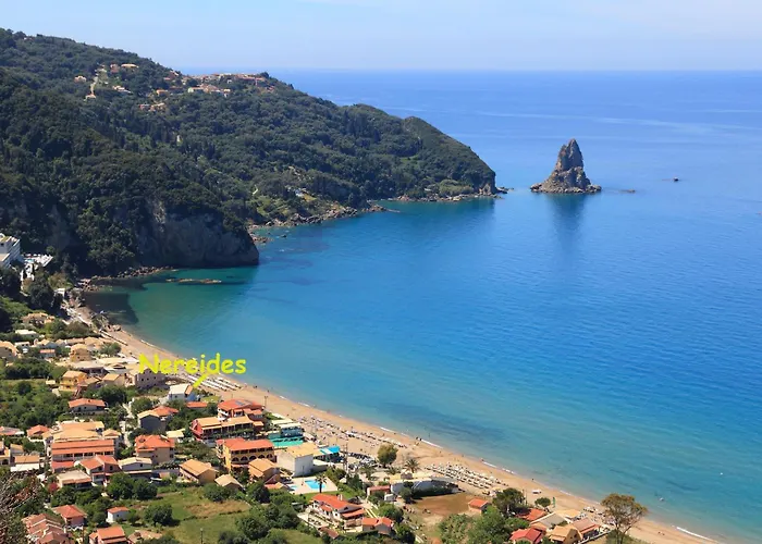 Beachfront 2-bed Luxury - Agios Gordios Corfu Greece Lejlighed