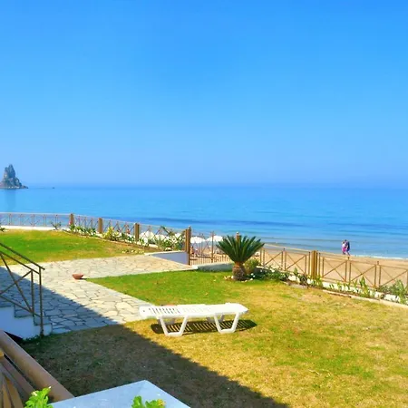 Lägenhet Beachfront 2-bed Luxury - Agios Gordios, Corfu, Greece *